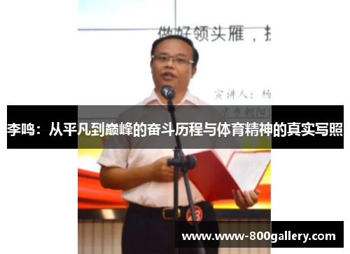 李鸣：从平凡到巅峰的奋斗历程与体育精神的真实写照